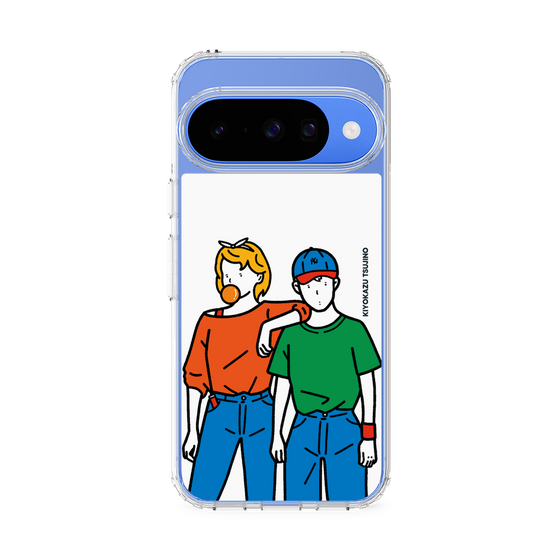 Slim Protection Case［ Kiyokazu Tsujino - Girl and Boy   ］