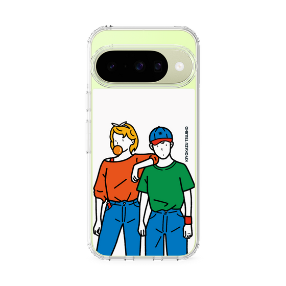 Slim Protection Case［ Kiyokazu Tsujino - Girl and Boy   ］