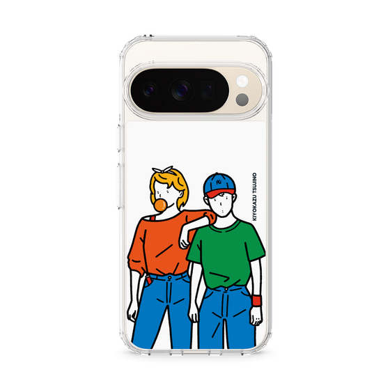Slim Protection Case［ Kiyokazu Tsujino - Girl and Boy   ］