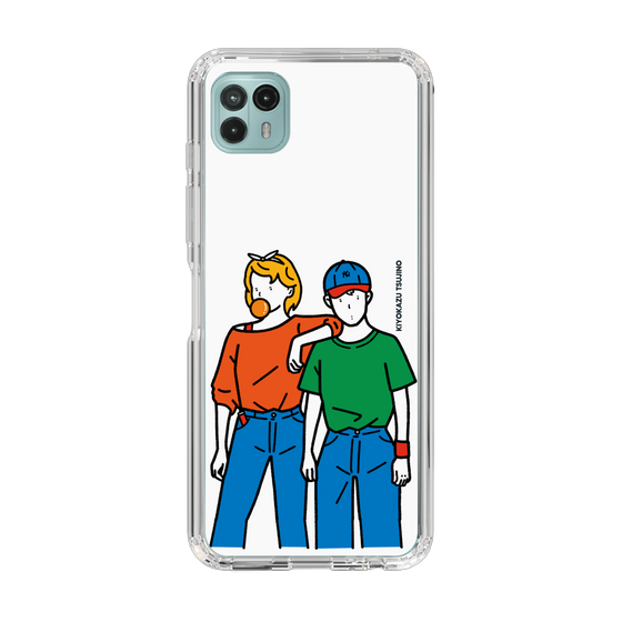 Slim Protection Case［ Kiyokazu Tsujino - Girl and Boy ］
