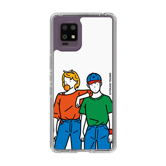 Slim Protection Case［ Kiyokazu Tsujino - Girl and Boy ］