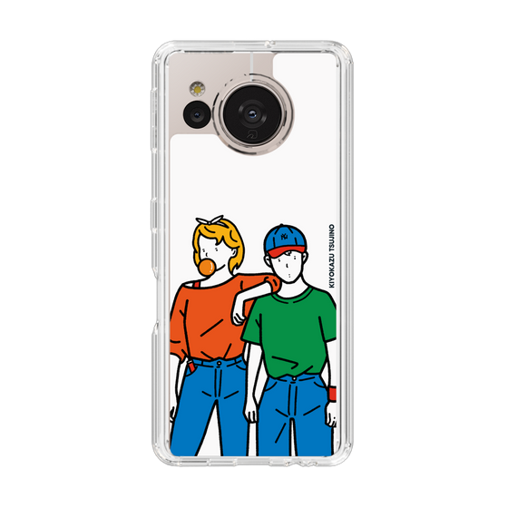 Slim Protection Case［ Kiyokazu Tsujino - Girl and Boy ］