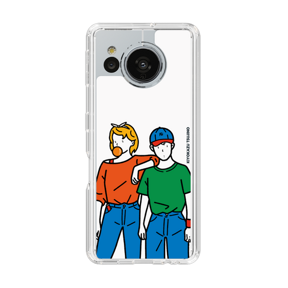 Slim Protection Case［ Kiyokazu Tsujino - Girl and Boy ］