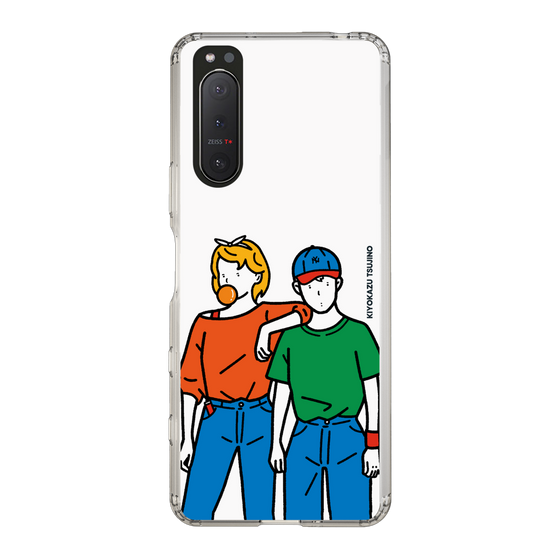 Slim Protection Case［ Kiyokazu Tsujino - Girl and Boy ］