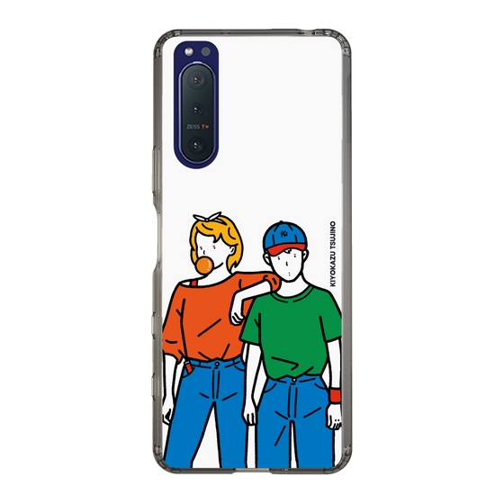 Slim Protection Case［ Kiyokazu Tsujino - Girl and Boy ］