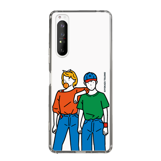 Slim Protection Case［ Kiyokazu Tsujino - Girl and Boy ］