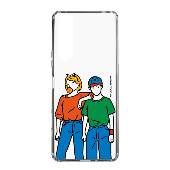 Slim Protection Case［ Kiyokazu Tsujino - Girl and Boy ］