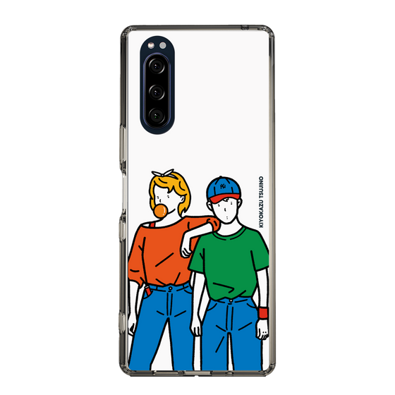 Slim Protection Case［ Kiyokazu Tsujino - Girl and Boy ］