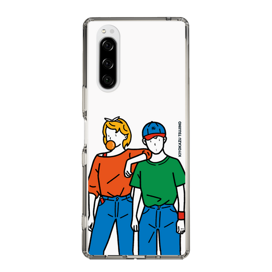 Slim Protection Case［ Kiyokazu Tsujino - Girl and Boy ］