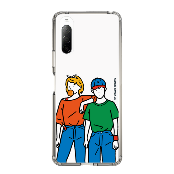 Slim Protection Case［ Kiyokazu Tsujino - Girl and Boy ］