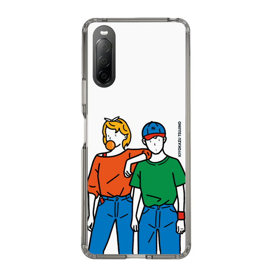 Slim Protection Case［ Kiyokazu Tsujino - Girl and Boy ］
