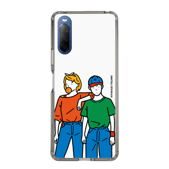 Slim Protection Case［ Kiyokazu Tsujino - Girl and Boy ］