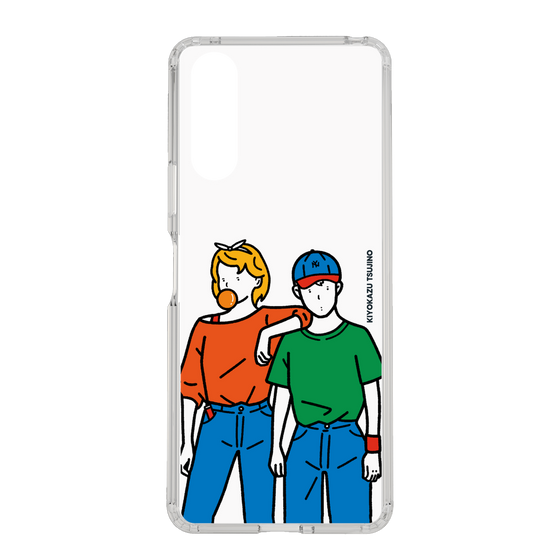 Slim Protection Case［ Kiyokazu Tsujino - Girl and Boy ］