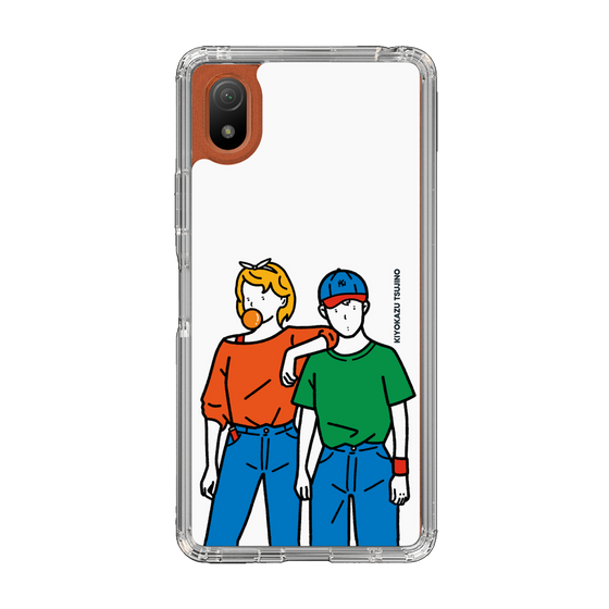 Slim Protection Case［ Kiyokazu Tsujino - Girl and Boy ］