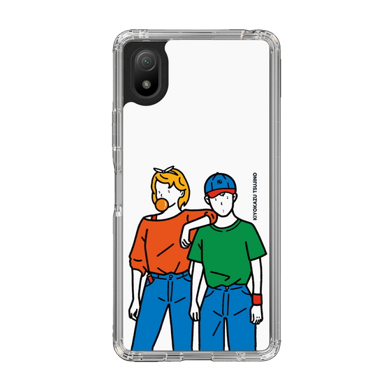 Slim Protection Case［ Kiyokazu Tsujino - Girl and Boy ］