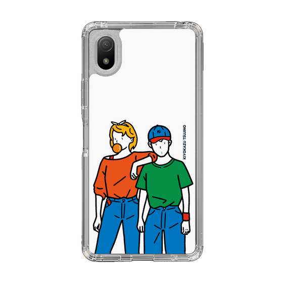 Slim Protection Case［ Kiyokazu Tsujino - Girl and Boy ］