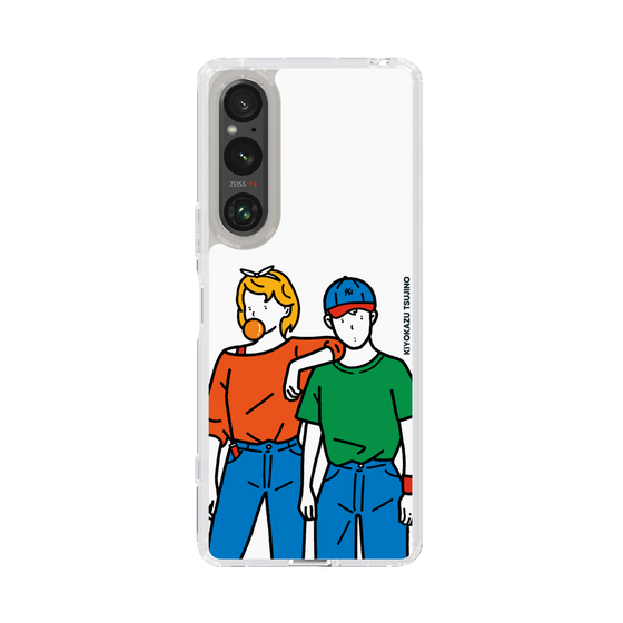 Slim Protection Case［ Kiyokazu Tsujino - Girl and Boy ］