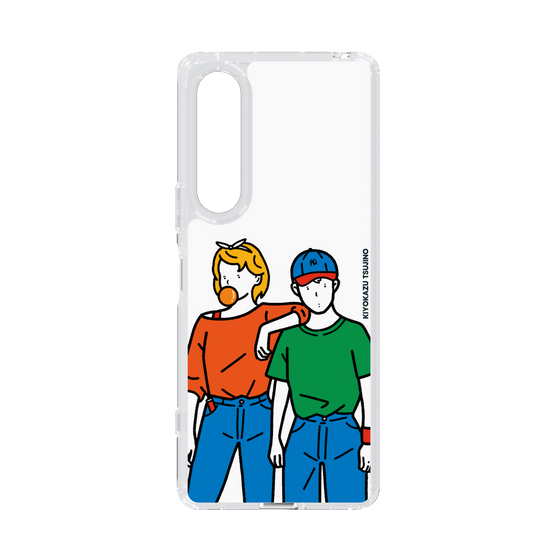 Slim Protection Case［ Kiyokazu Tsujino - Girl and Boy ］