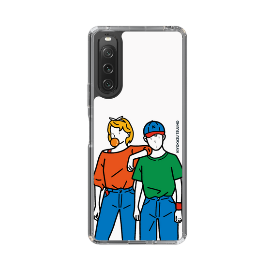 Slim Protection Case［ Kiyokazu Tsujino - Girl and Boy ］