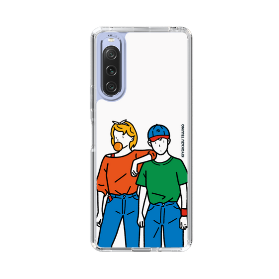 Slim Protection Case［ Kiyokazu Tsujino - Girl and Boy ］