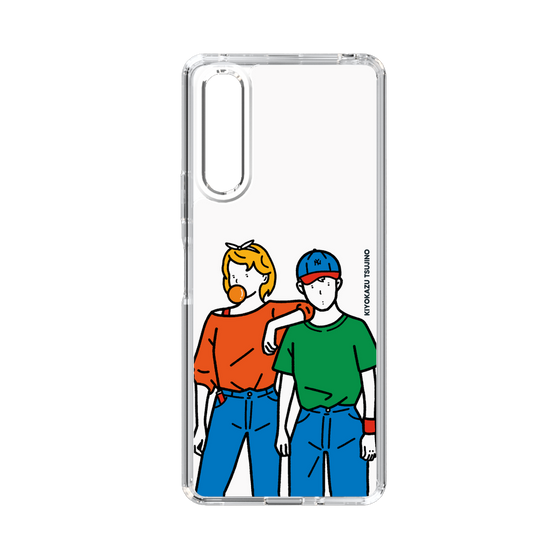 Slim Protection Case［ Kiyokazu Tsujino - Girl and Boy ］