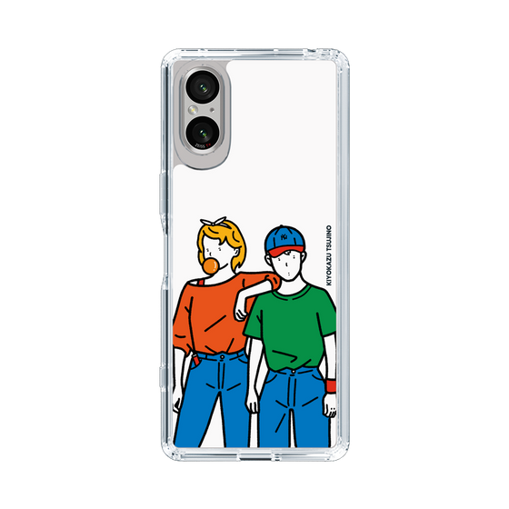 Slim Protection Case［ Kiyokazu Tsujino - Girl and Boy ］