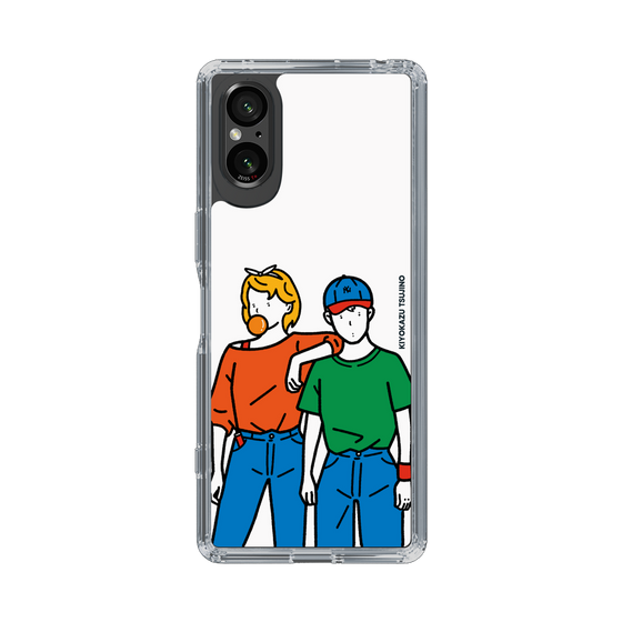 Slim Protection Case［ Kiyokazu Tsujino - Girl and Boy ］