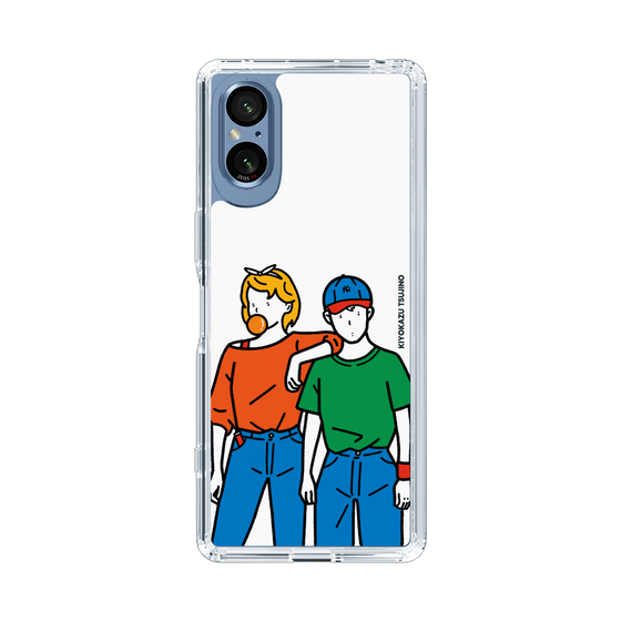 Slim Protection Case［ Kiyokazu Tsujino - Girl and Boy ］