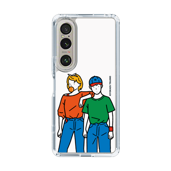 Slim Protection Case［ Kiyokazu Tsujino - Girl and Boy ］