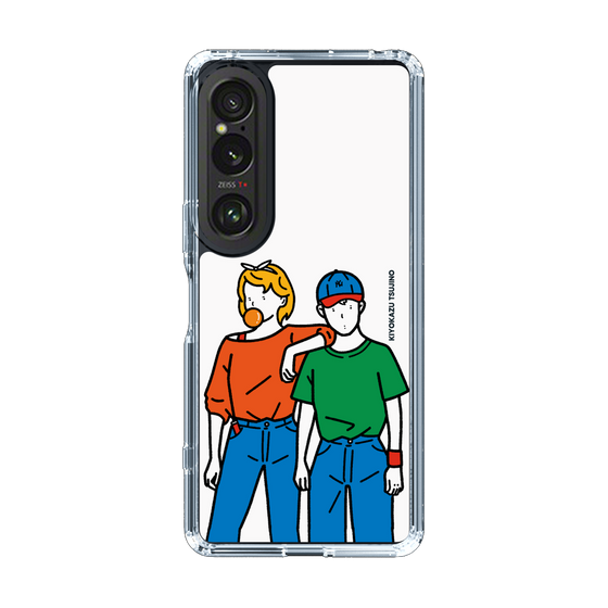 Slim Protection Case［ Kiyokazu Tsujino - Girl and Boy ］