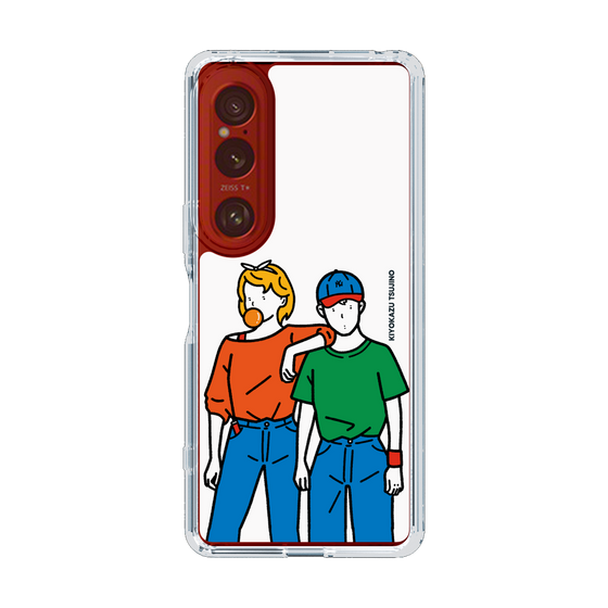 Slim Protection Case［ Kiyokazu Tsujino - Girl and Boy ］