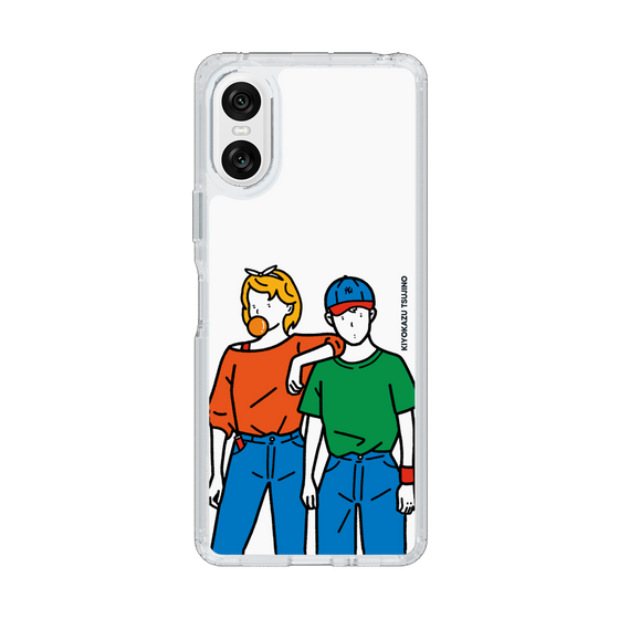 Slim Protection Case［ Kiyokazu Tsujino - Girl and Boy ］