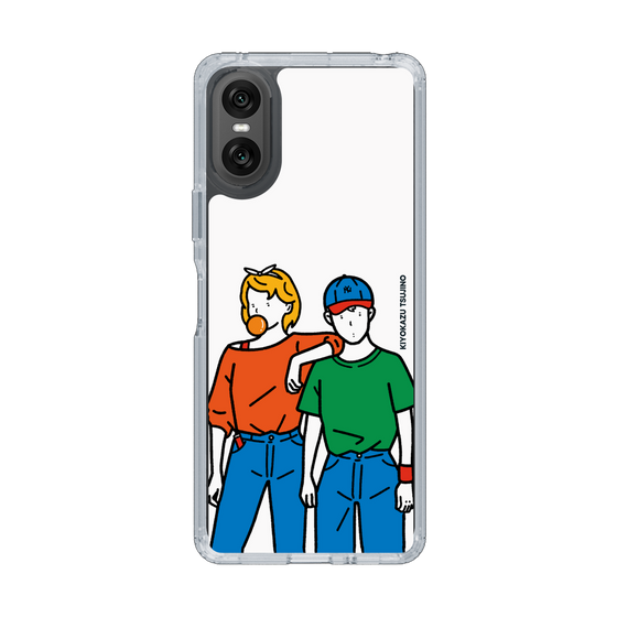 Slim Protection Case［ Kiyokazu Tsujino - Girl and Boy ］