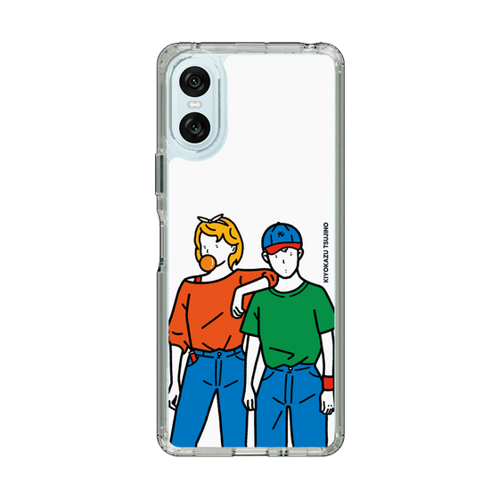 Slim Protection Case［ Kiyokazu Tsujino - Girl and Boy ］