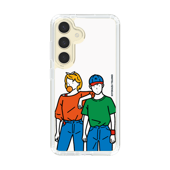 Slim Protection Case［ Kiyokazu Tsujino - Girl and Boy ］