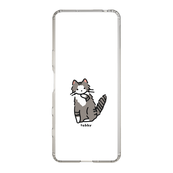 Slim Protection Case［ Original - CASEPLAY Cat - tabby ］