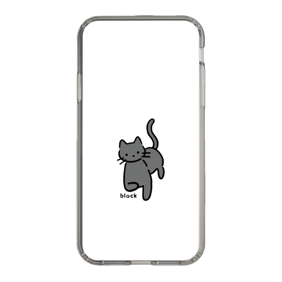 Slim Protection Case［ Original - CASEPLAY Cat - black ］