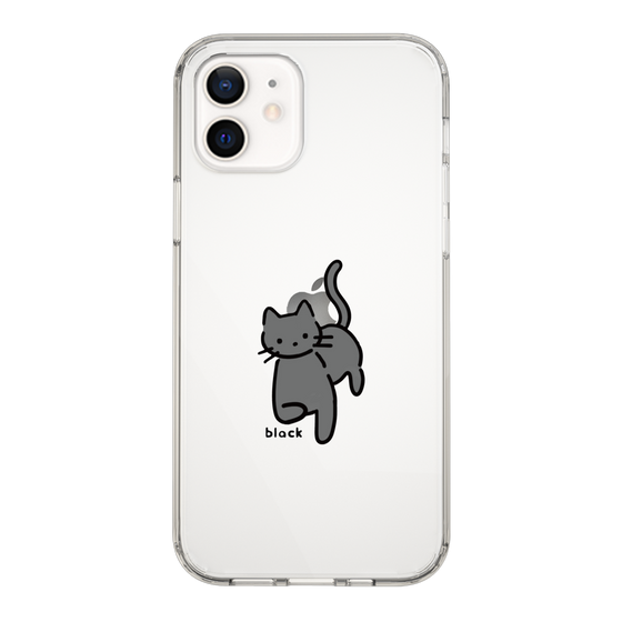 Slim Protection Case［ Original - CASEPLAY Cat - black ］
