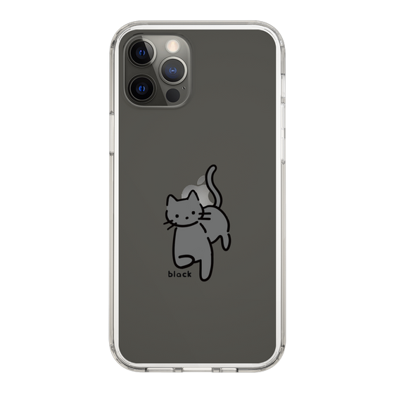 Slim Protection Case［ Original - CASEPLAY Cat - black ］