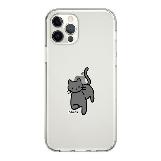Slim Protection Case［ Original - CASEPLAY Cat - black ］