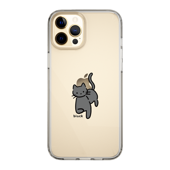 Slim Protection Case［ Original - CASEPLAY Cat - black ］