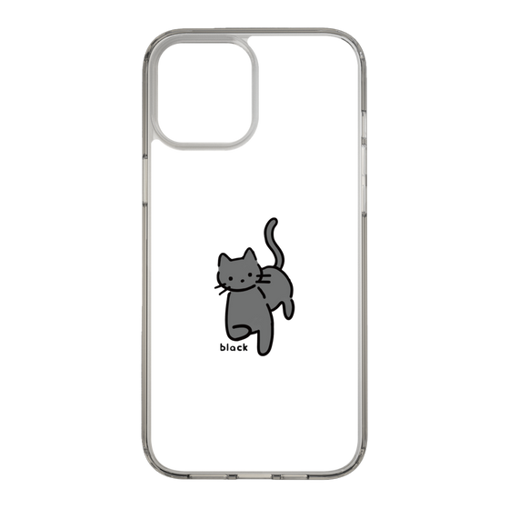 Slim Protection Case［ Original - CASEPLAY Cat - black ］