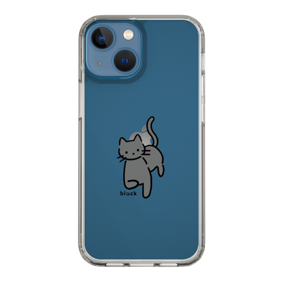 Slim Protection Case［ Original - CASEPLAY Cat - black ］