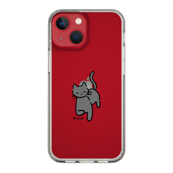 Slim Protection Case［ Original - CASEPLAY Cat - black ］
