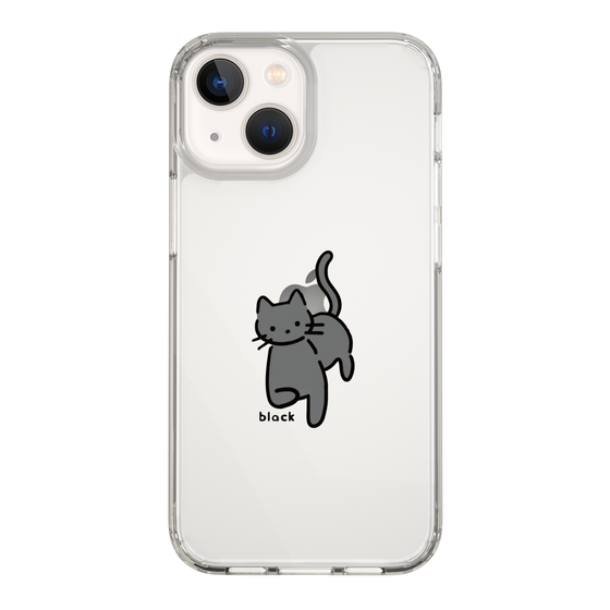 Slim Protection Case［ Original - CASEPLAY Cat - black ］