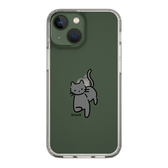 Slim Protection Case［ Original - CASEPLAY Cat - black ］