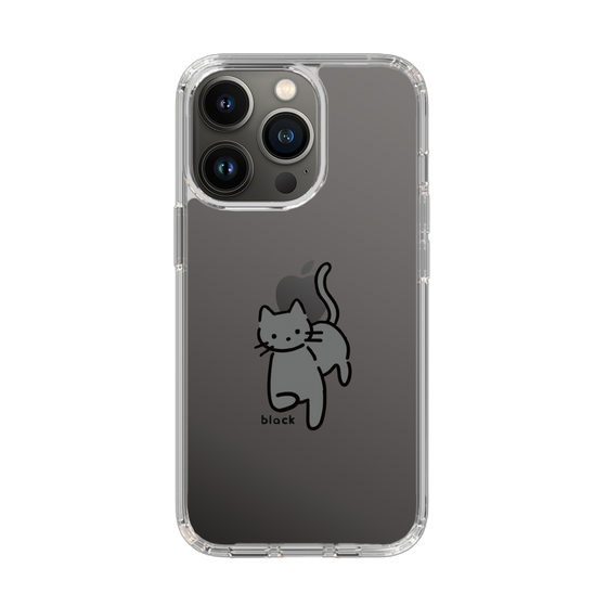 Slim Protection Case［ Original - CASEPLAY Cat - black ］