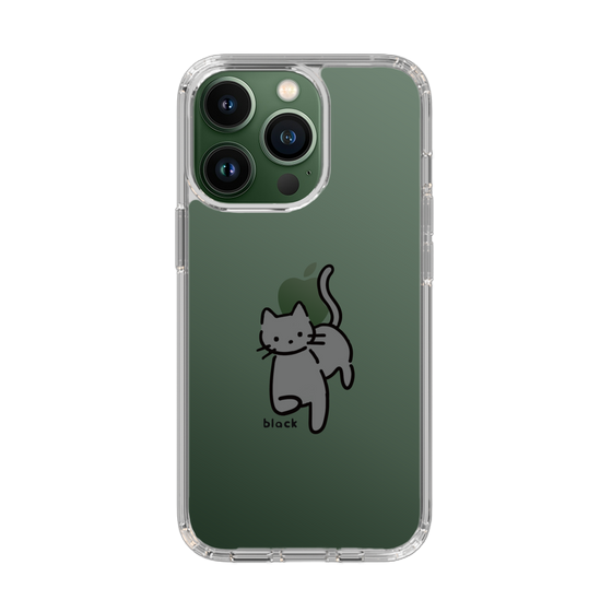 Slim Protection Case［ Original - CASEPLAY Cat - black ］