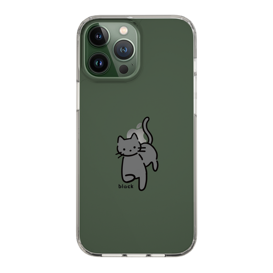 Slim Protection Case［ Original - CASEPLAY Cat - black ］