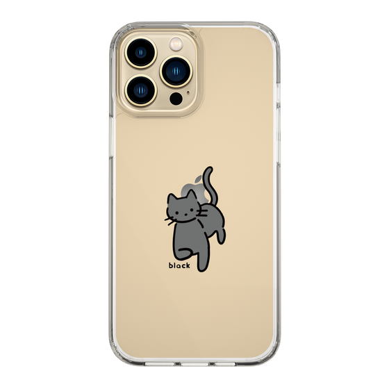 Slim Protection Case［ Original - CASEPLAY Cat - black ］